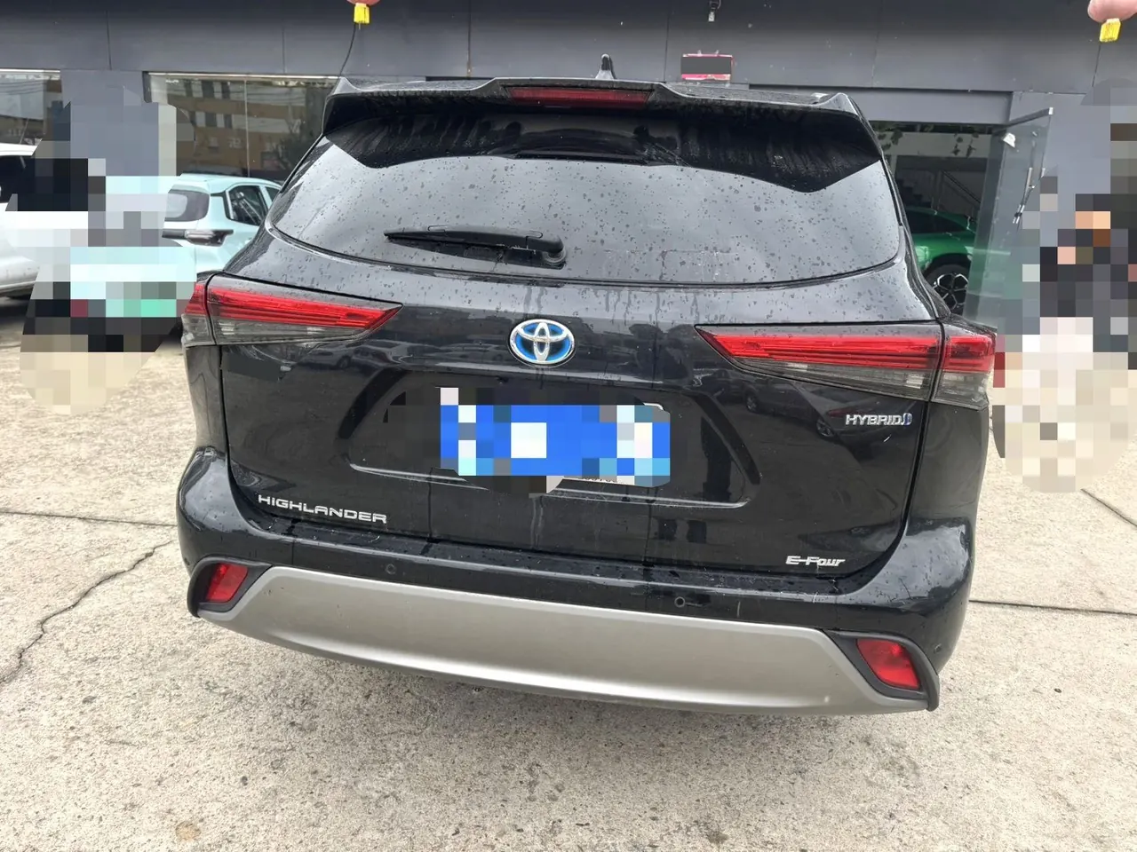 Toyota 2023 Highlander Dual Engine 2.5 Stepless Intelligent Electric Hybrid Four-wheel Drive Premium Edition 7-seat Automatic Transmission 5