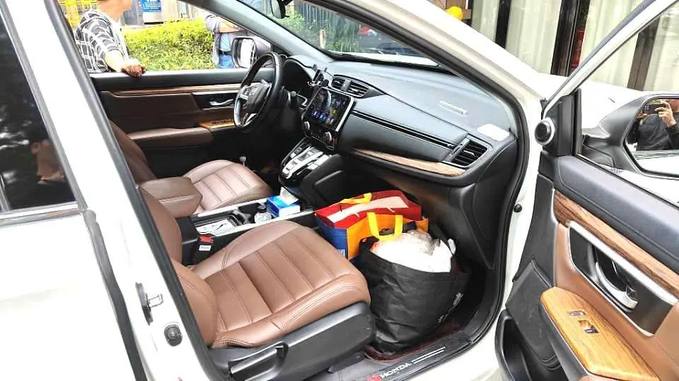Honda 2021 CR-V hybrid 2.0 stepless two-wheel drive sharp and clean version automatic transmission 3