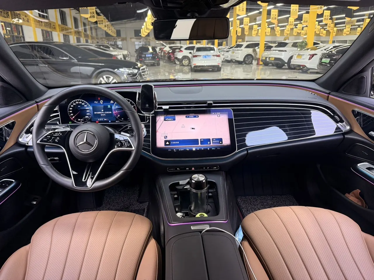 Mercedes Benz E Class 2024 E 260 L 48V 2.0T (modified) automatic gear 6