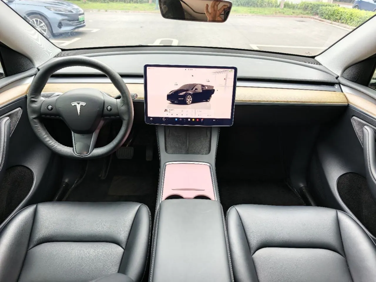 Tesla 2022 Model Y rear-wheel drive version (facelift) automatic gear 3