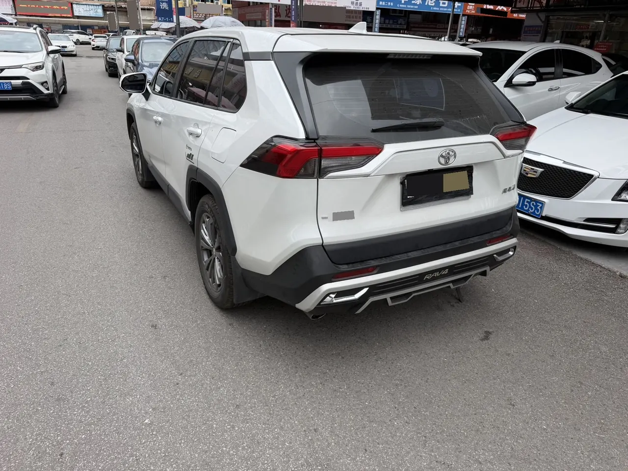 Toyota 2022 RAV4 Rongbo 2.0 Stepless Two-Drive Fashion Edition Automatic Gear 9