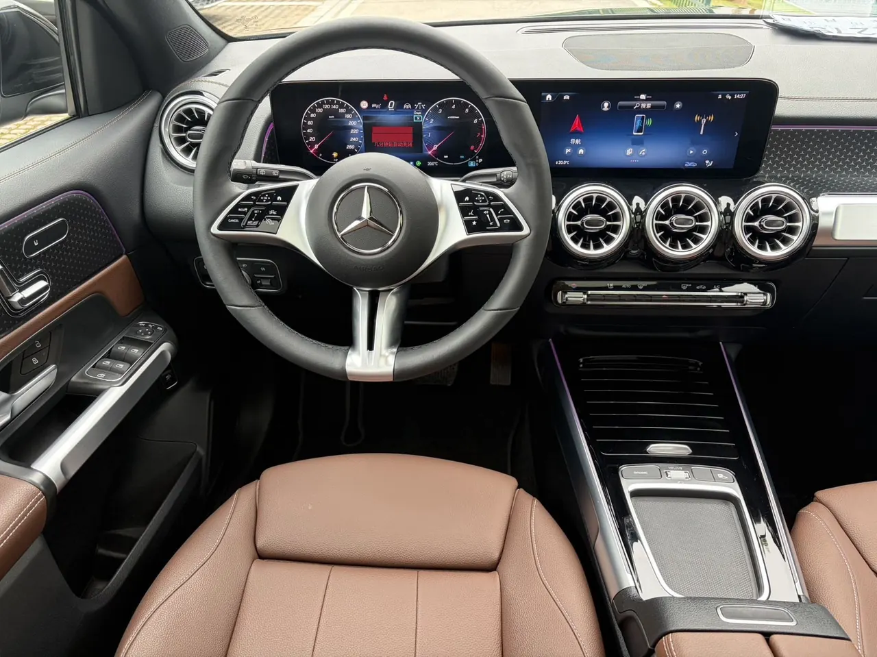 Mercedes Benz 2025 GLB 220 48V 2.0T fashion automatic gear 8