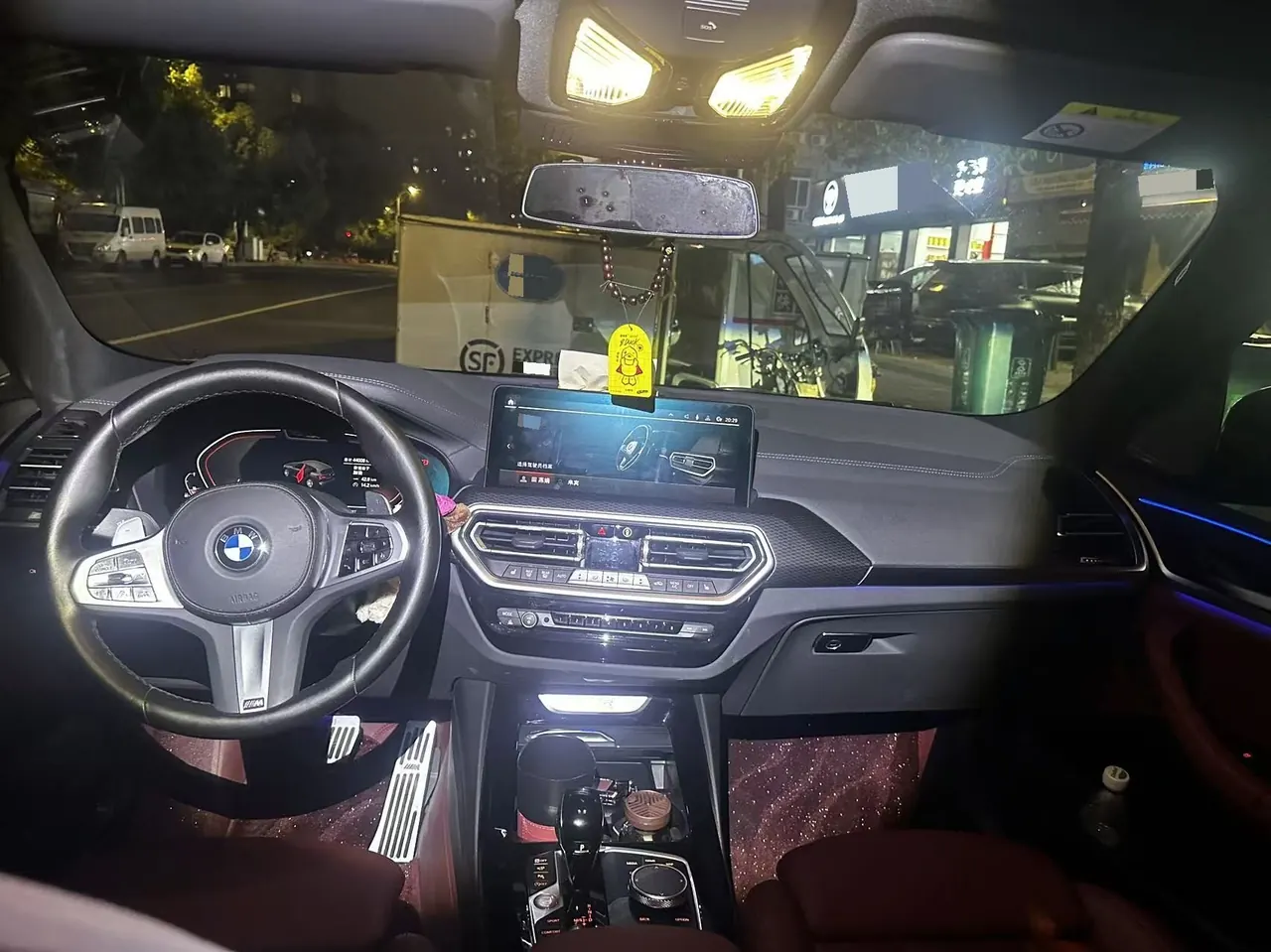 BMW 2023 X3 xDrive30i 2.0T exclusive M obsidian night set (modified) automatic gear 5