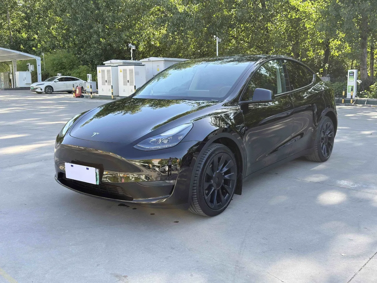 Open image lightbox: Tesla 2021 Model Y Standard Endurance Rear Drive Automatic Gear