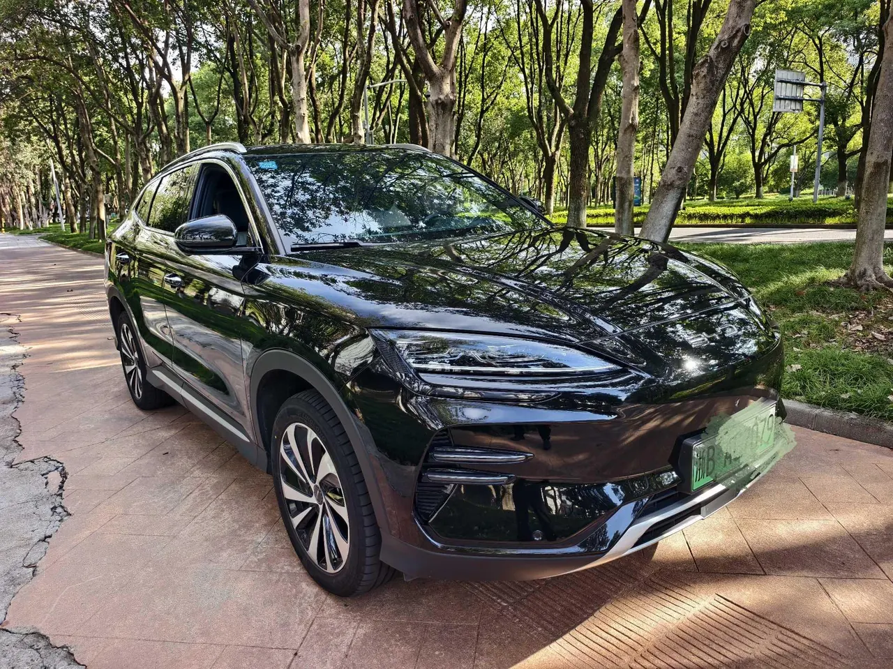 BYD 2023 Song PLUS EV Champion Edition 520KM Honorable Automatic Gear 2