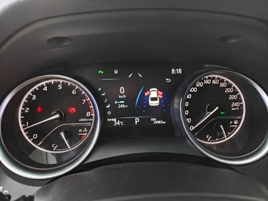 Toyota 2023 Camry 2.0G Stepless Deluxe Edition Automatic Gear 12