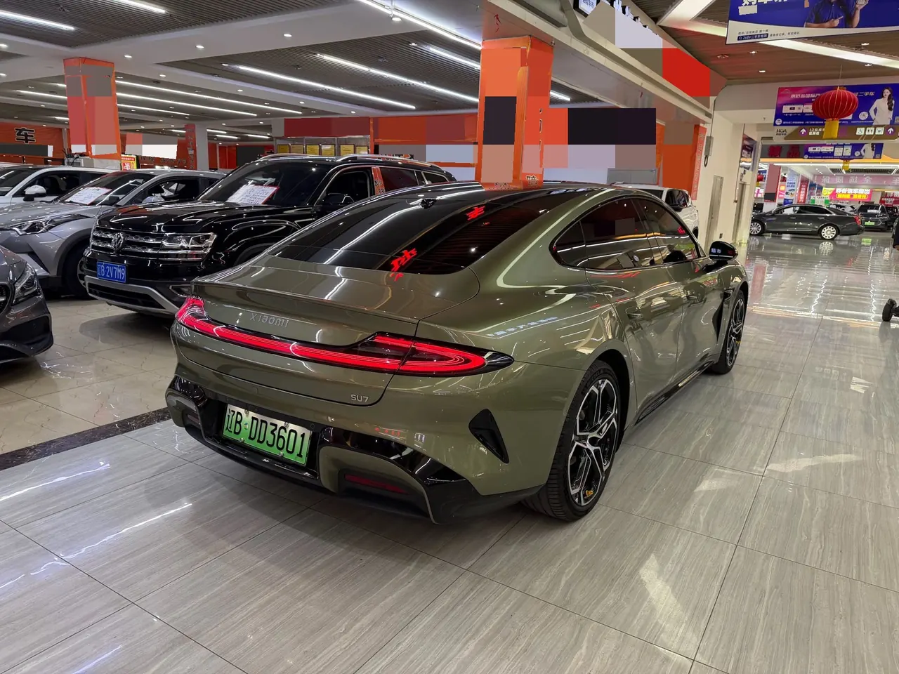 MI 2024 SU 7 700km Rear Drive Long Endurance Smart Driving Edition Automatic Gear 8