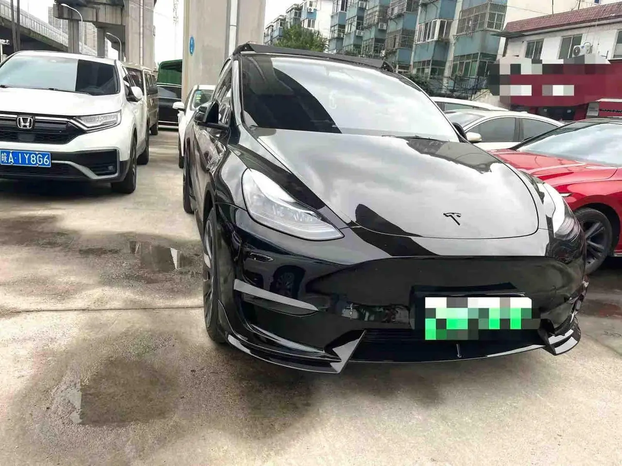Tesla 2022 Model Y long endurance all-wheel drive version (modified) automatic gear 6