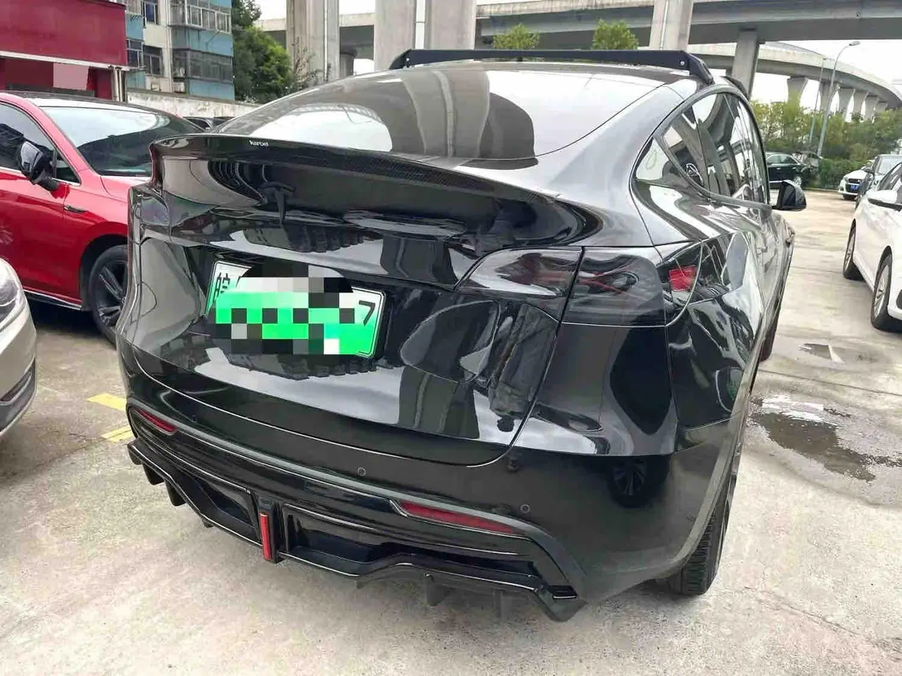 Tesla 2022 Model Y long endurance all-wheel drive version (modified) automatic gear 7