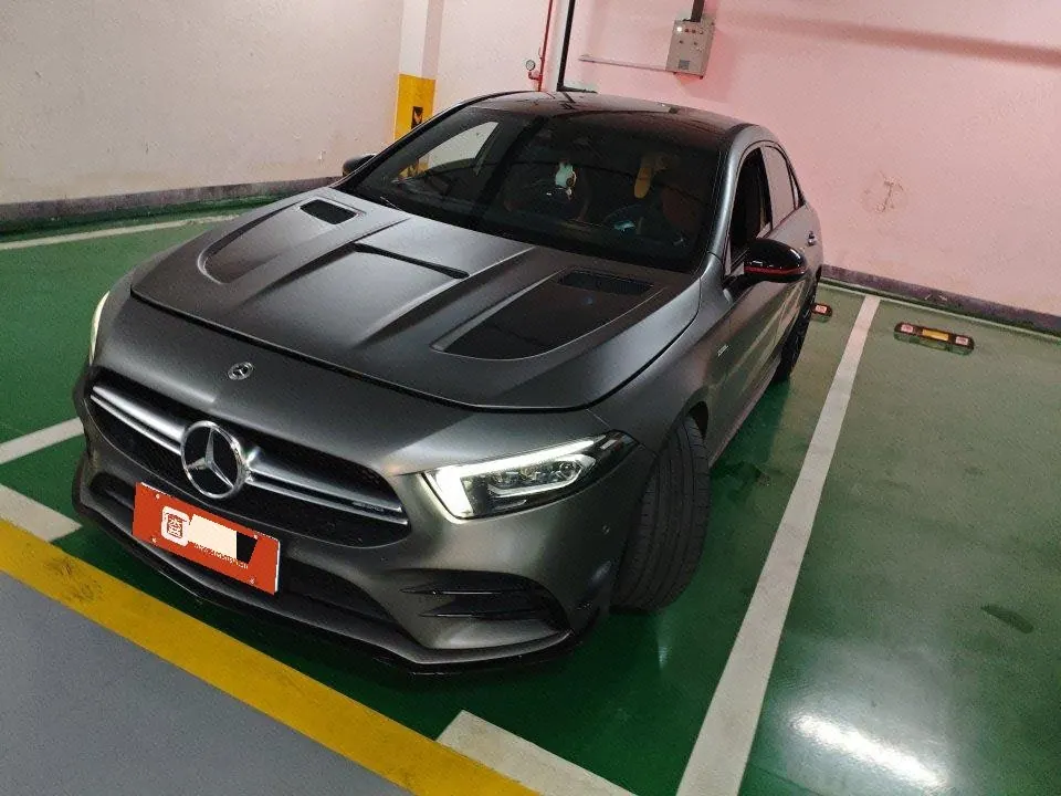 打开图片灯箱:Mercedes Benz Class A AMG (Imported) 2021 A 35 L AMG 4MATIC 2.0T Hot Night Special Edition Automatic Gear