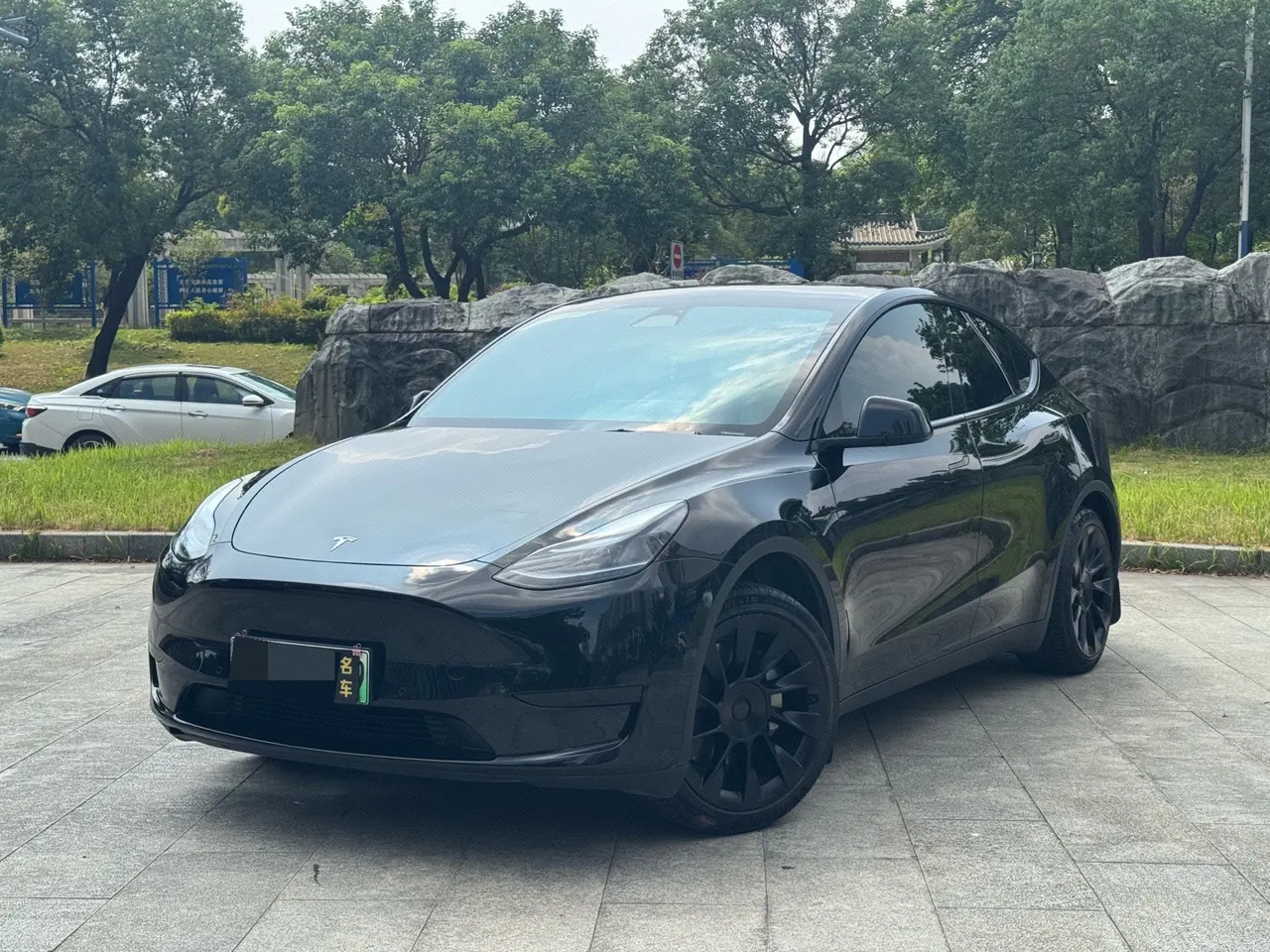 Open image lightbox: Tesla 2023 Model Y rear-wheel drive version automatic transmission