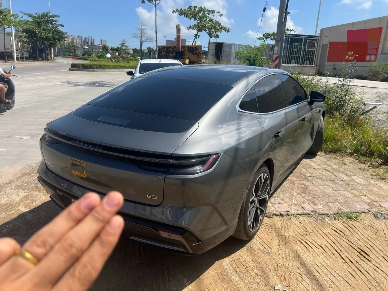 Geely Galaxy 2025 E 8 700km sailing smart driving version of automatic gear 7