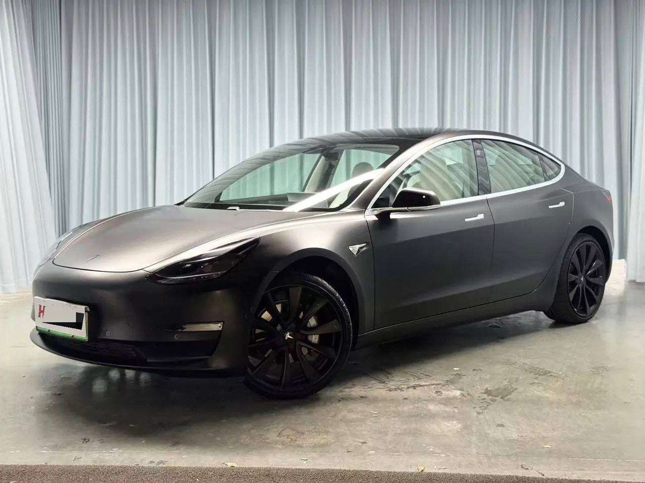Tesla 2020 Model 3 long endurance rear wheel drive version (modified) automatic gear - View 1