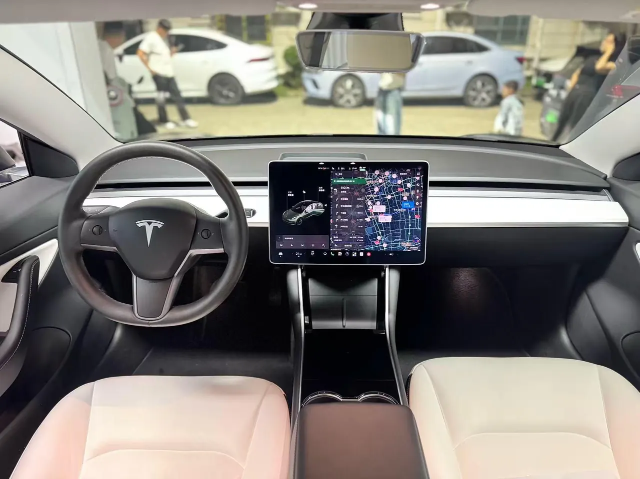 Tesla 2020 Model 3 long endurance rear wheel drive version (modified) automatic gear 6