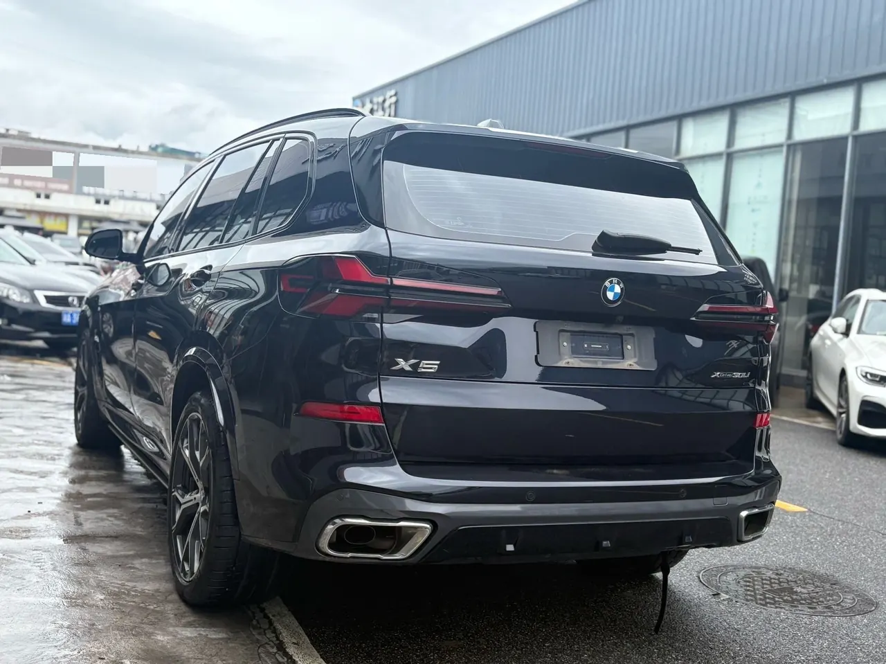 BMW 2023 X5 xDrive30Li 48V 2.0T exclusive m sports obsidian night suit automatic gear 11