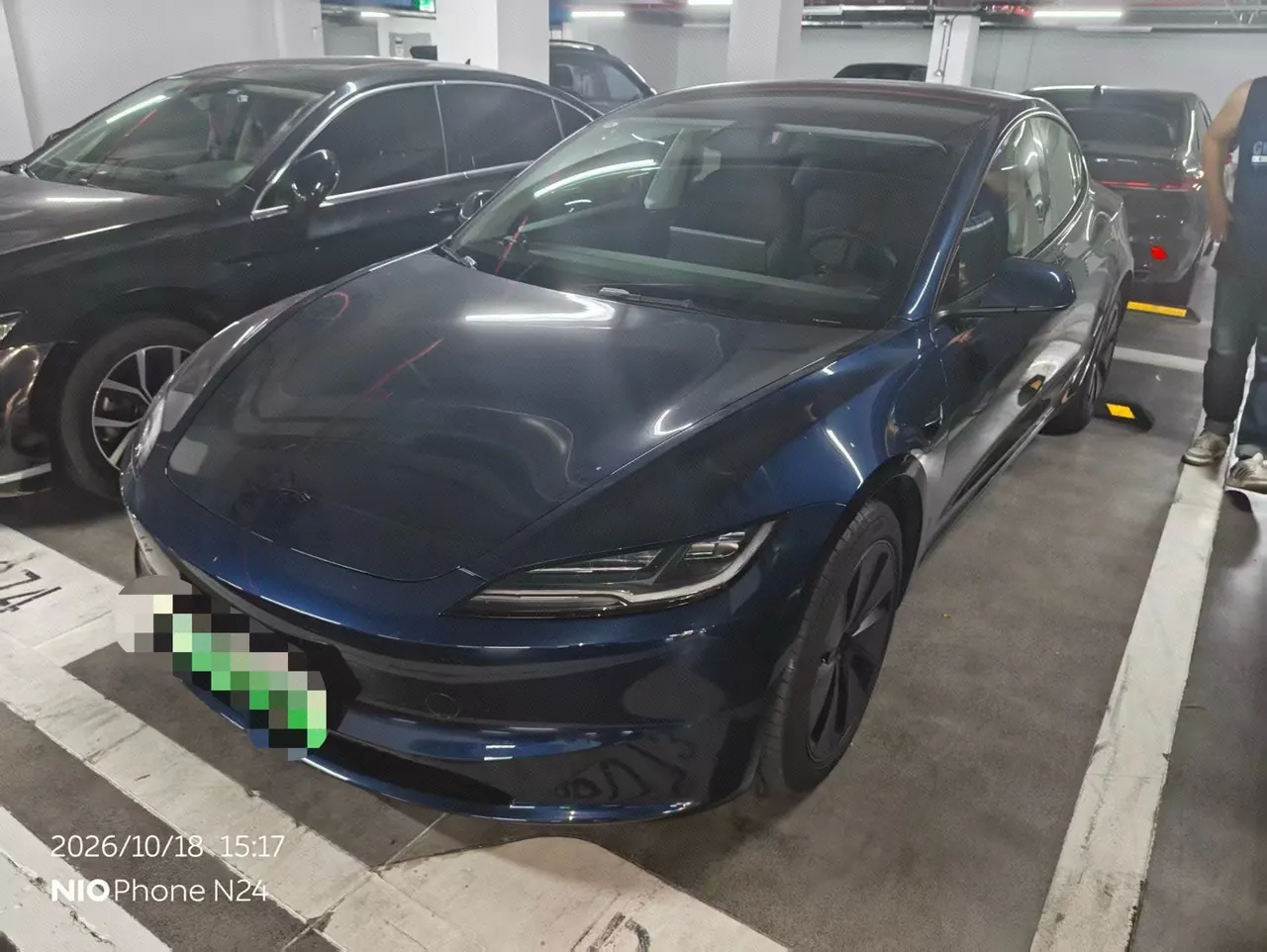 Tesla 2026 Model 3 rear-wheel drive version of automatic transmission - View 1
