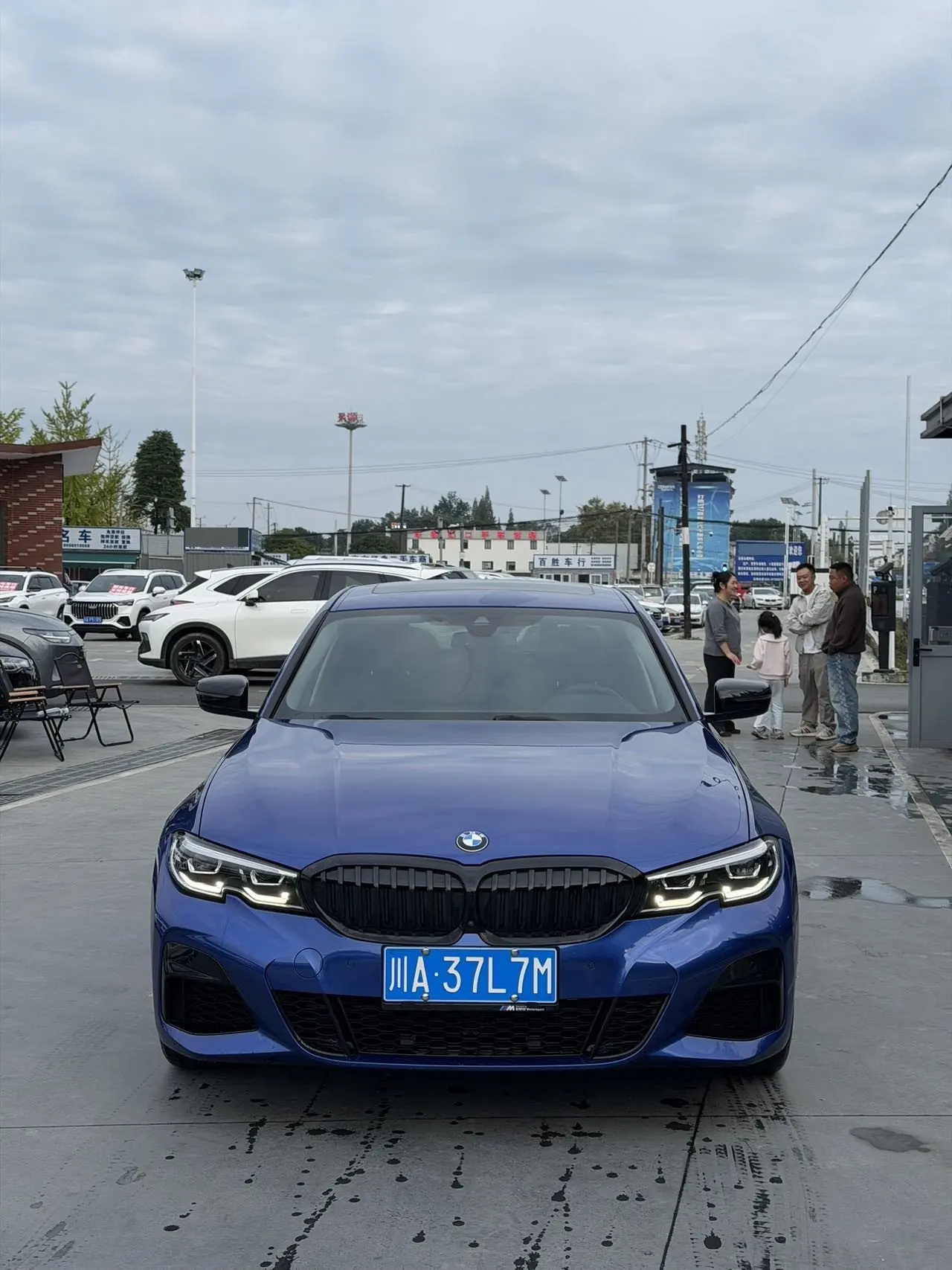 BMW 3 Series 2021 325Li 2.0T M Sports Obsidian Night Suit Automatic Gear 3