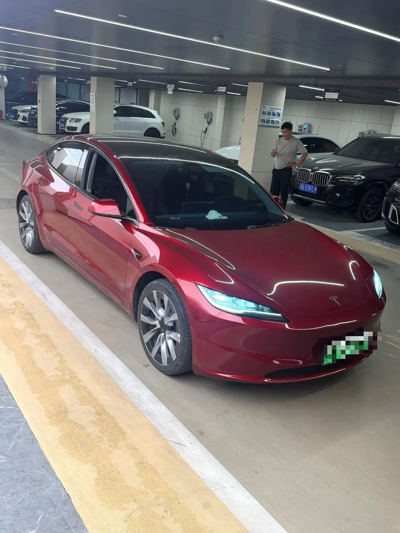 Tesla 2024 Model 3 high-performance all-wheel drive version automatic transmission 2