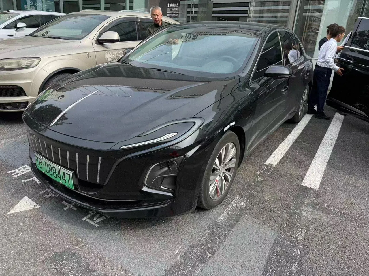 HongQi 2022 E-QM 5 431km Charging Enjoy Edition Automatic Gear - View 1
