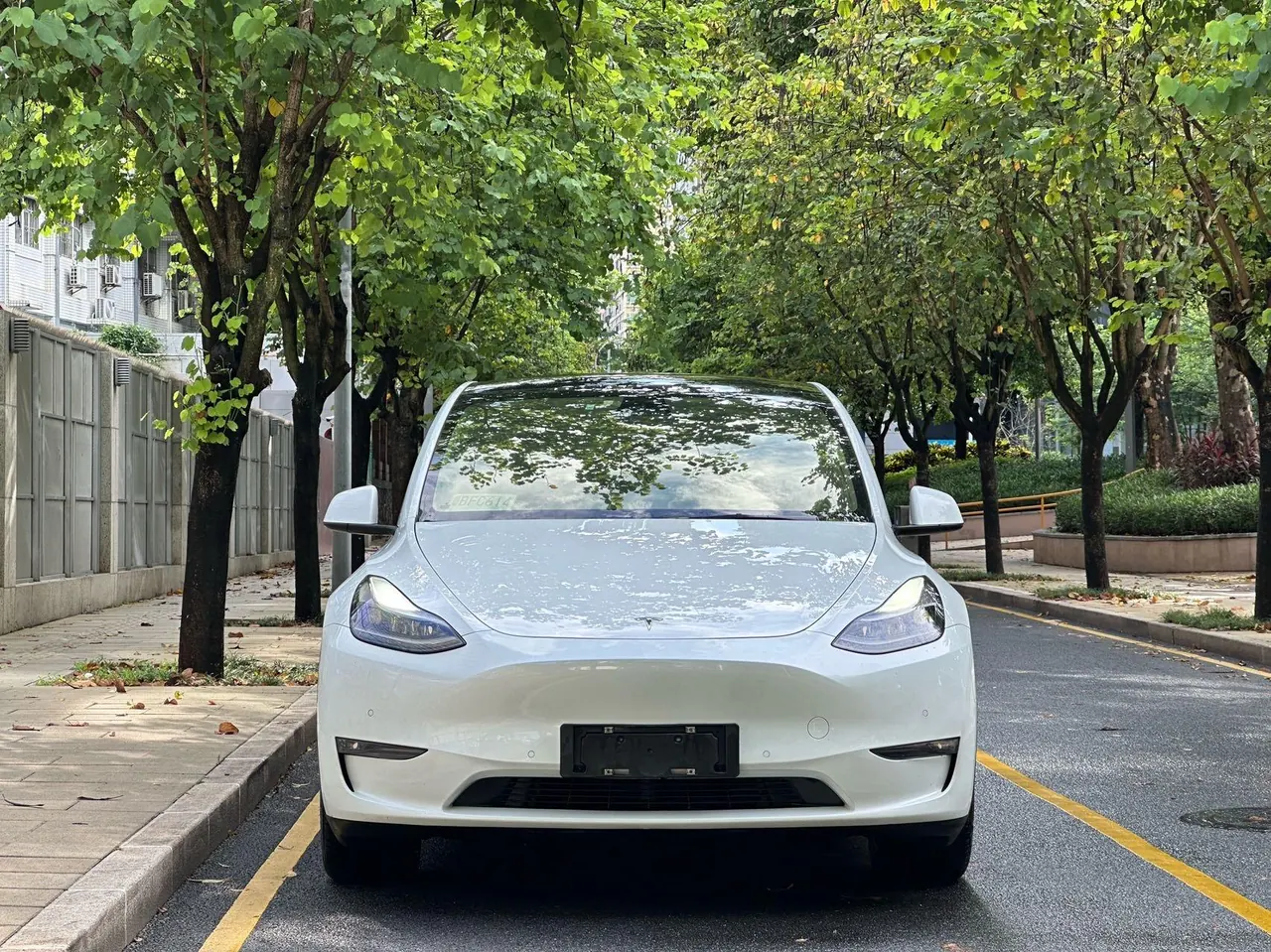 Tesla 2021 Model Y long endurance all-wheel drive version automatic transmission 2