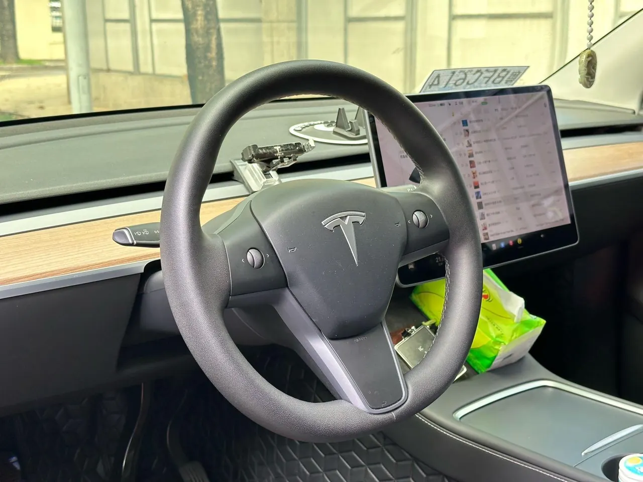 Tesla 2021 Model Y long endurance all-wheel drive version automatic transmission 4