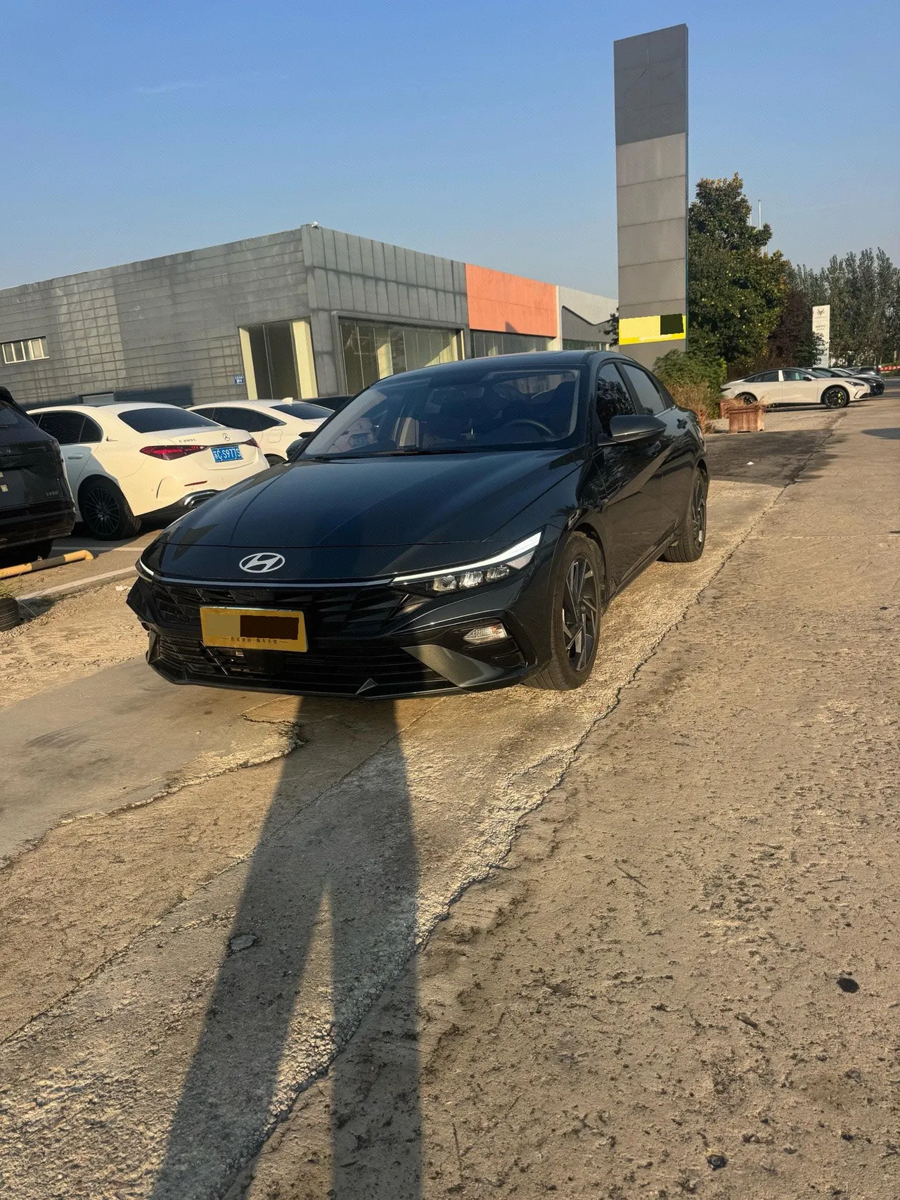 Hyundai 2023 Elantra-sedan 1.5 stepless GLX elite automatic gear - View 1