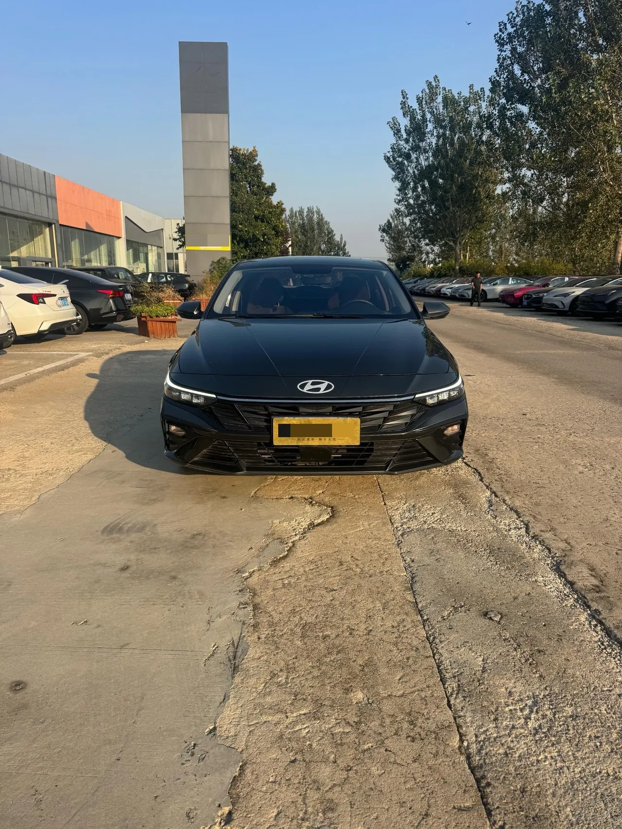 Hyundai 2023 Elantra-sedan 1.5 stepless GLX elite automatic gear 10