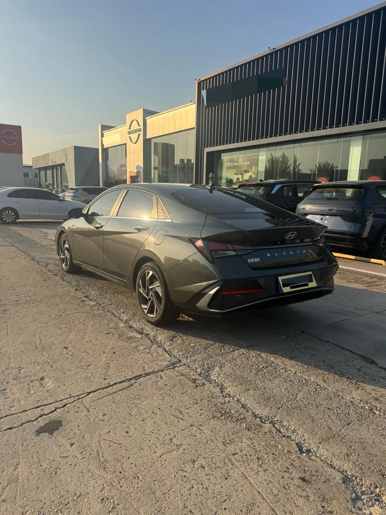 Hyundai 2023 Elantra-sedan 1.5 stepless GLX elite automatic gear 12