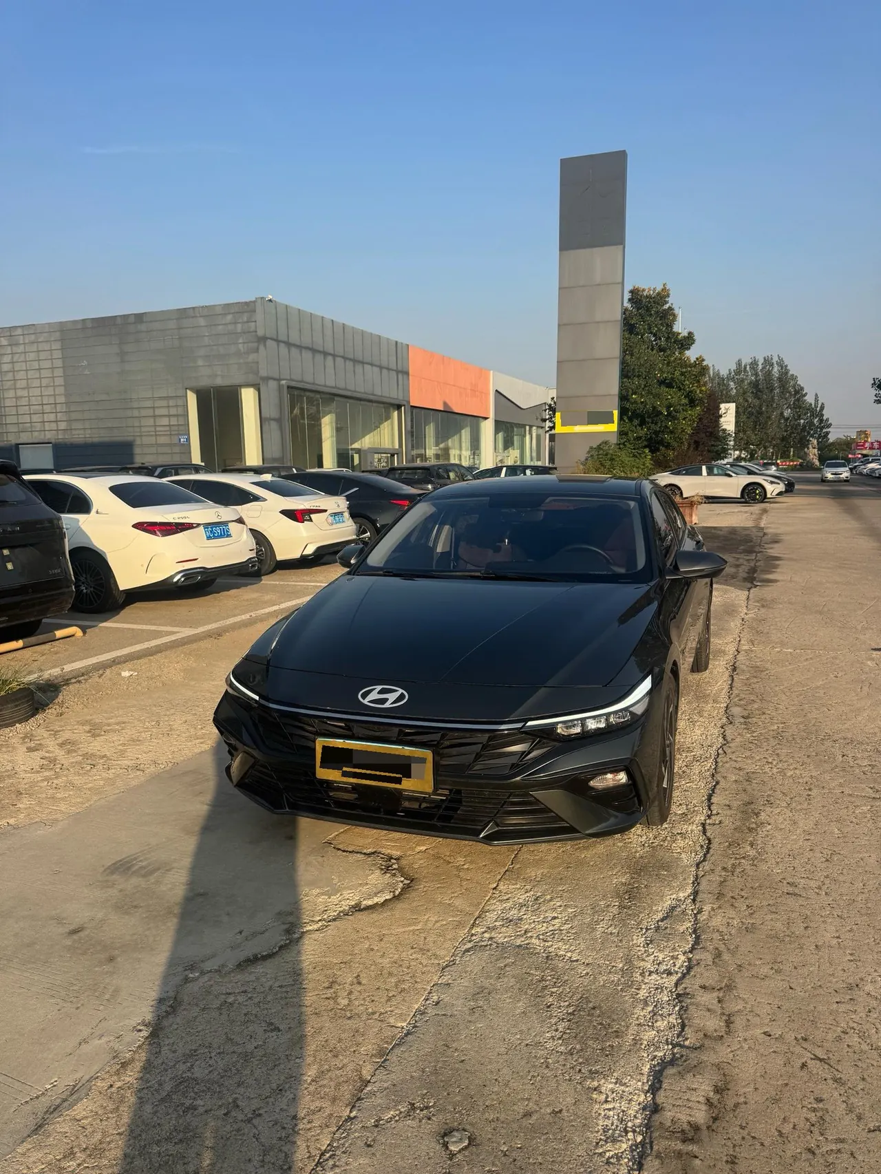 Hyundai 2023 Elantra-sedan 1.5 stepless GLX elite automatic gear 2
