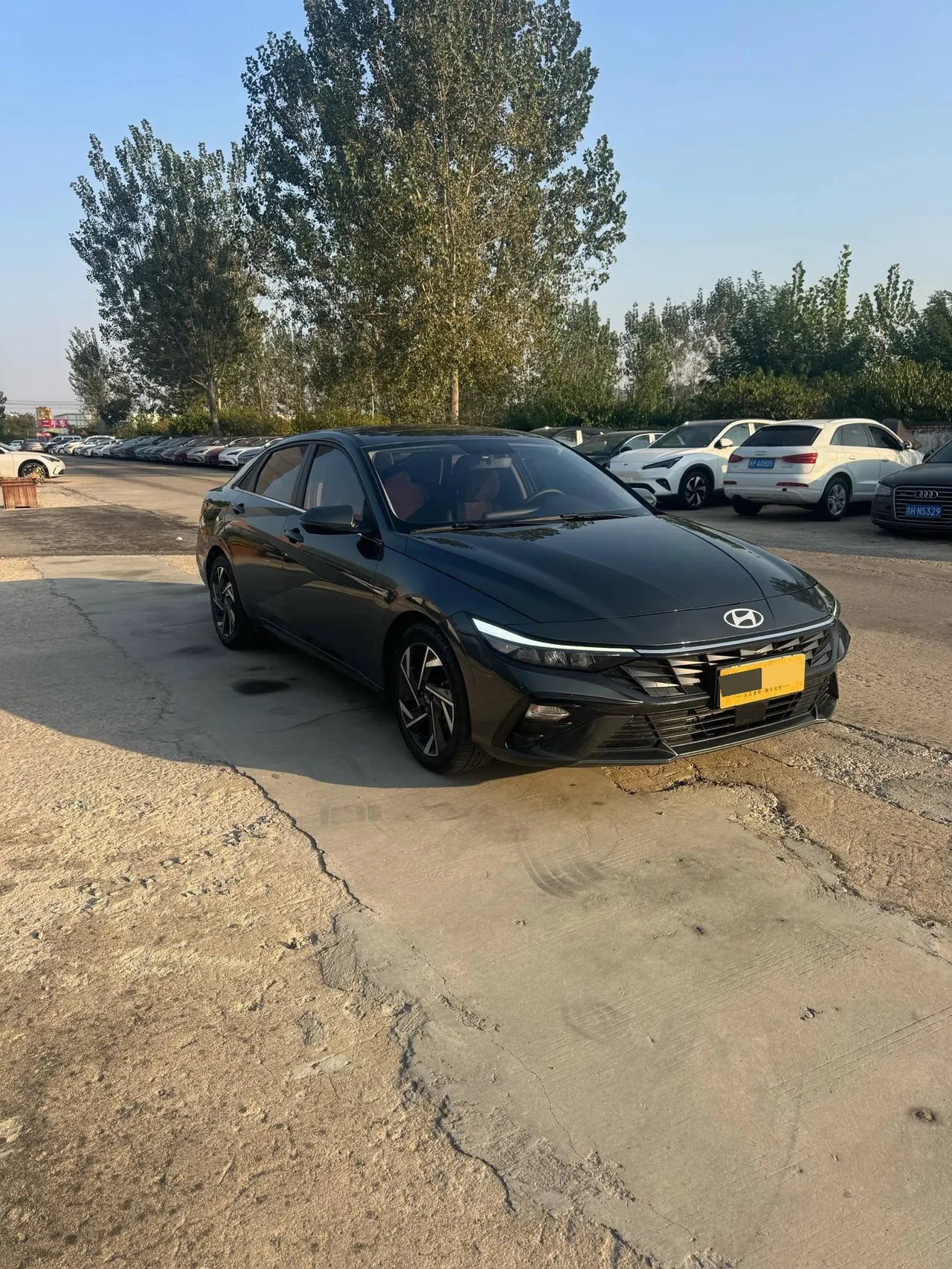 Hyundai 2023 Elantra-sedan 1.5 stepless GLX elite automatic gear 4