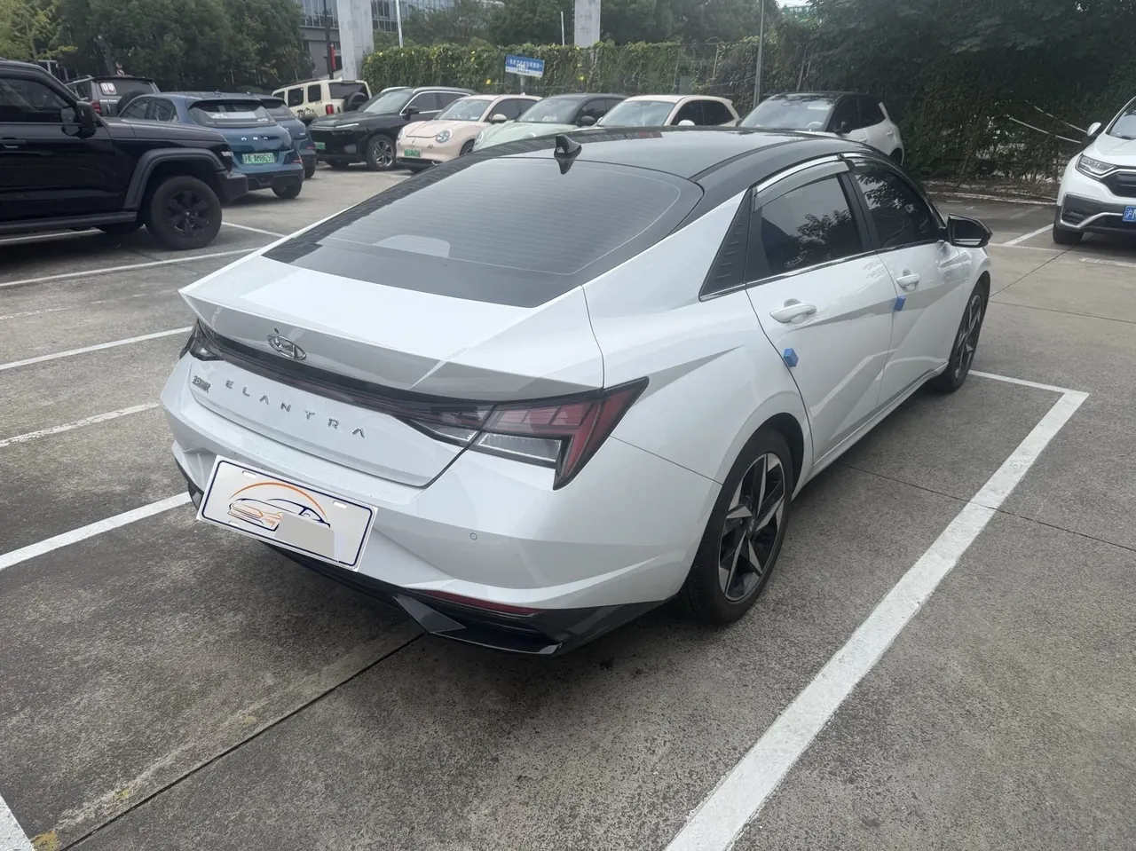 Hyundai 2022 Elantra -3-compartment 1.5 stepless TOP flagship automatic gear 2