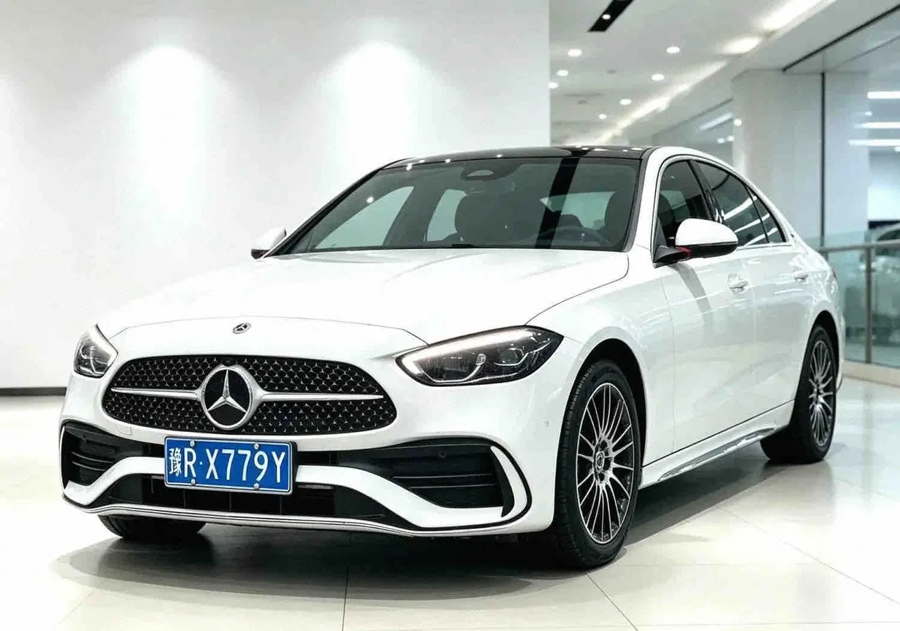 打开图片灯箱:Mercedes Benz class c 2026 C 260 L 48V 2.0T sports classic automatic gear