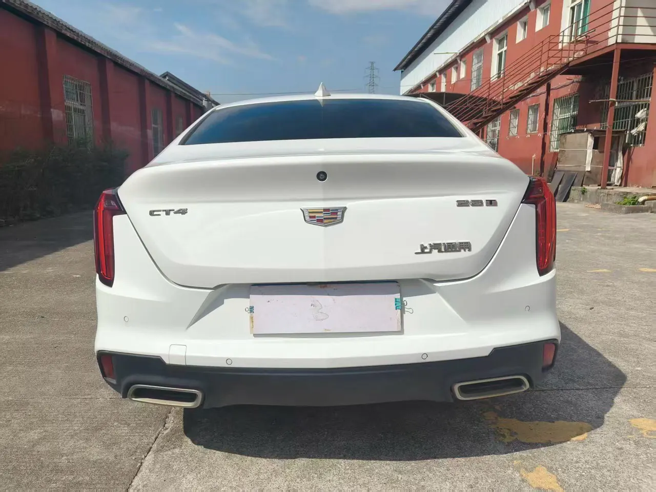 Cadillac 2021 CT4 2.0T 28T fashion (fashion) automatic gear 6