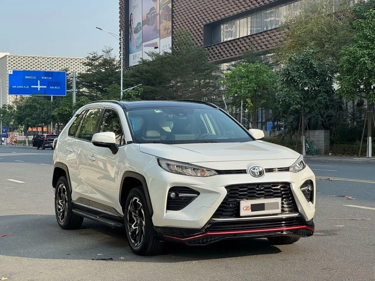 Toyota 2020 models of Willanda 2.0 stepless four-wheel drive technology version of automatic transmission 3