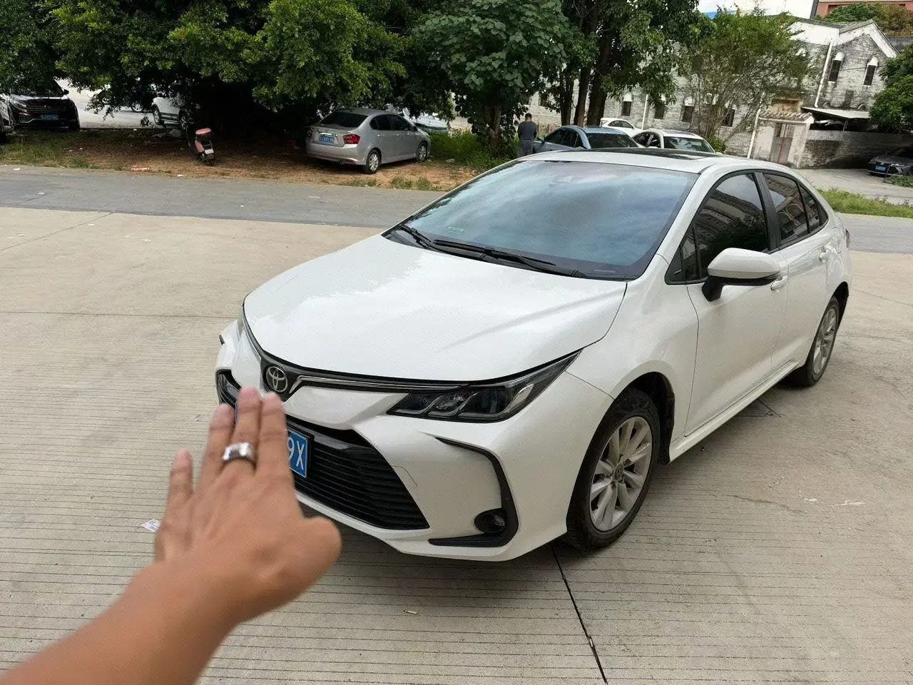 Открыть галерею: Toyota 2023 corolla 1.2T stepless elite version of automatic gear