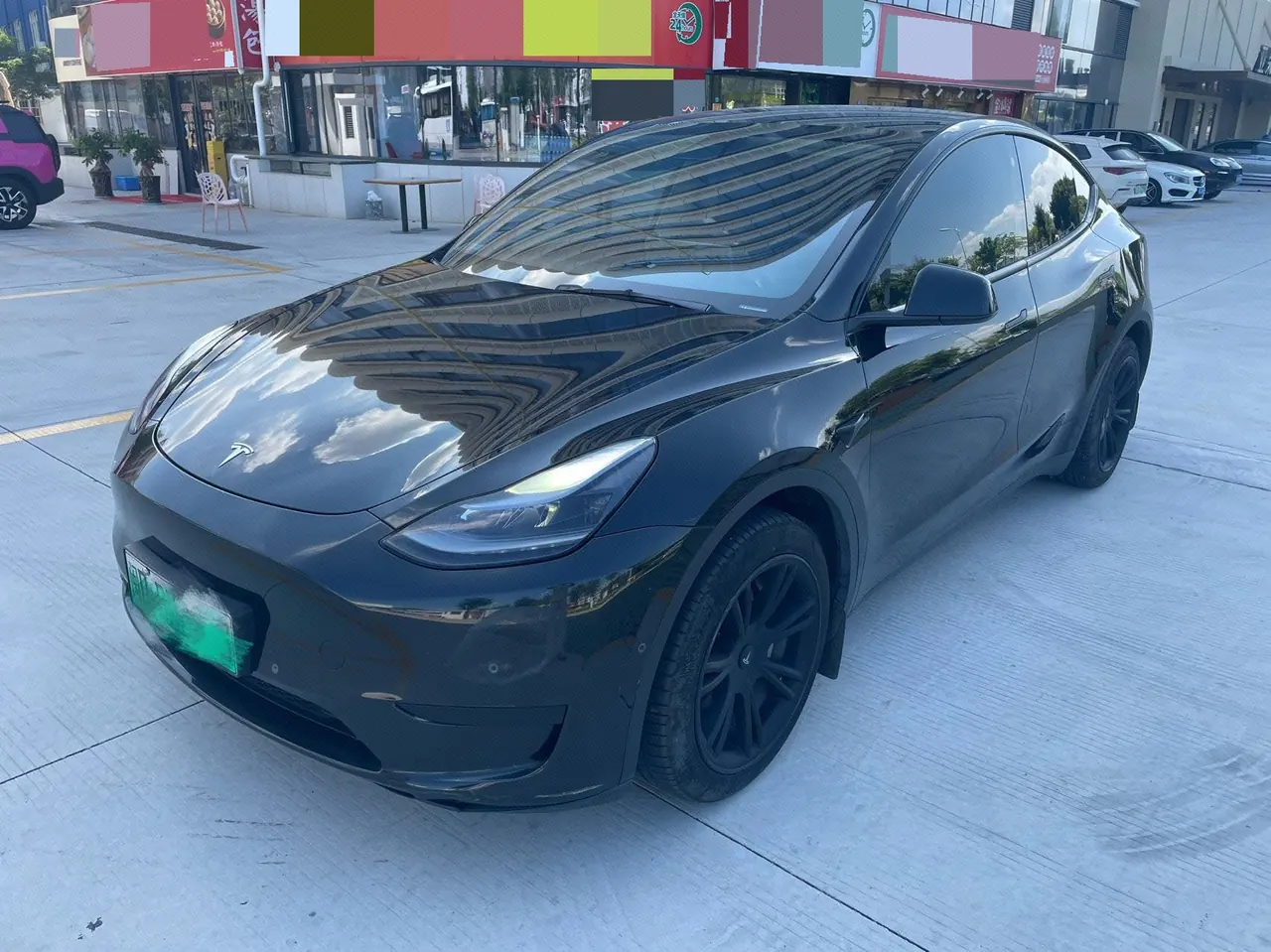 Открыть галерею: Tesla 2022 Model Y rear-wheel drive version (facelift) automatic gear