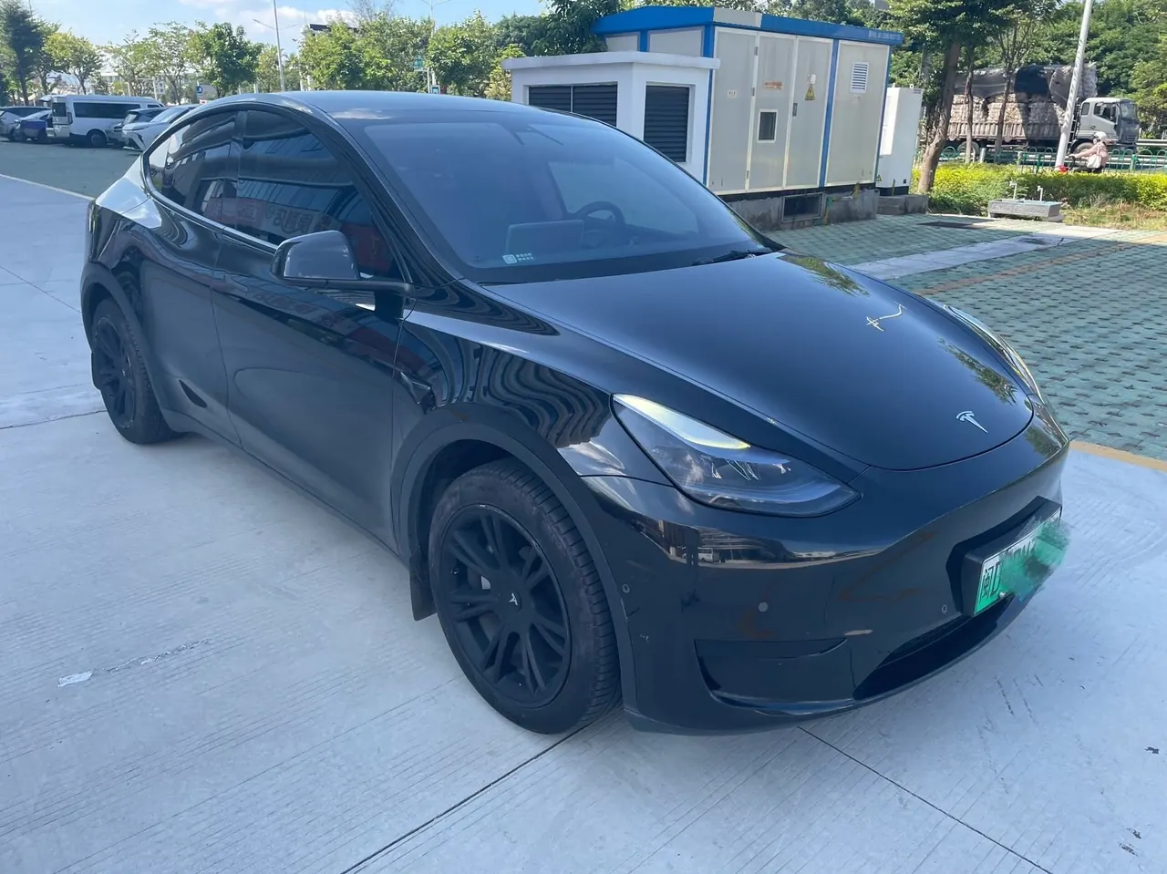 Tesla 2022 Model Y rear-wheel drive version (facelift) automatic gear 3