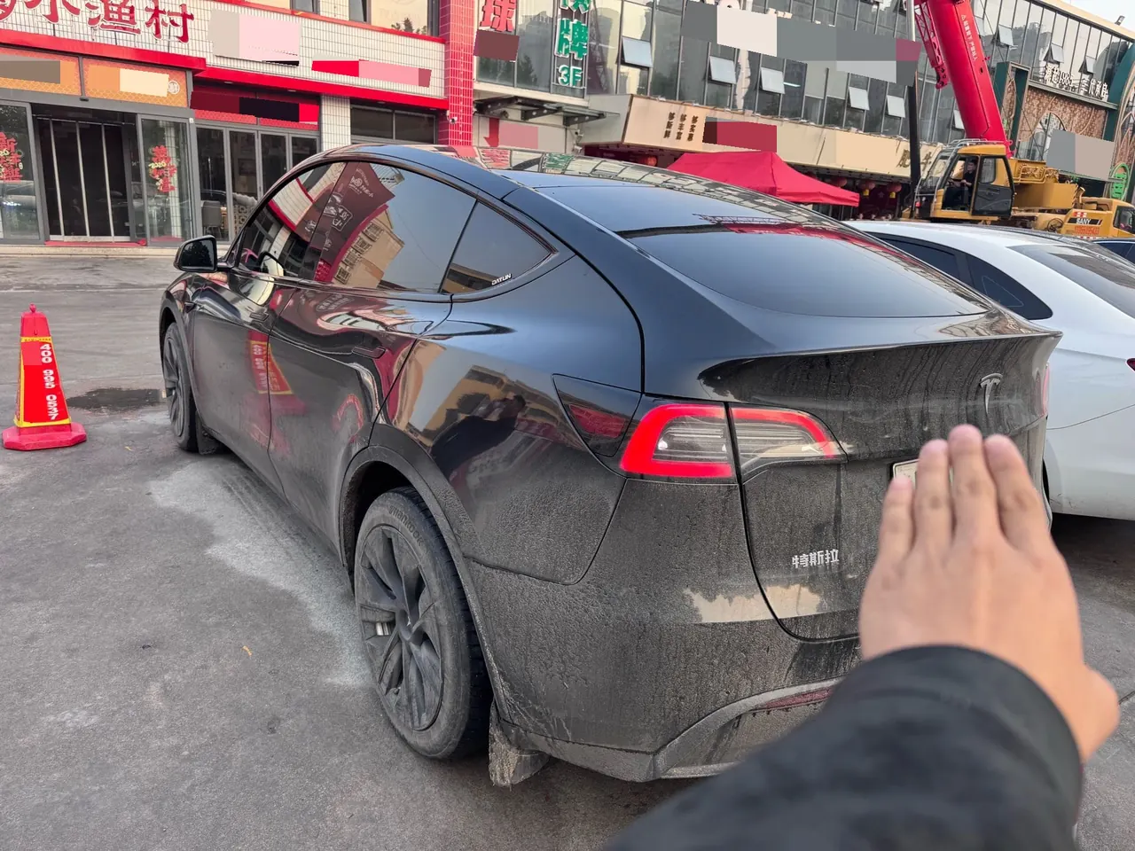 Tesla 2022 Model Y rear-wheel drive version (facelift) automatic gear 4