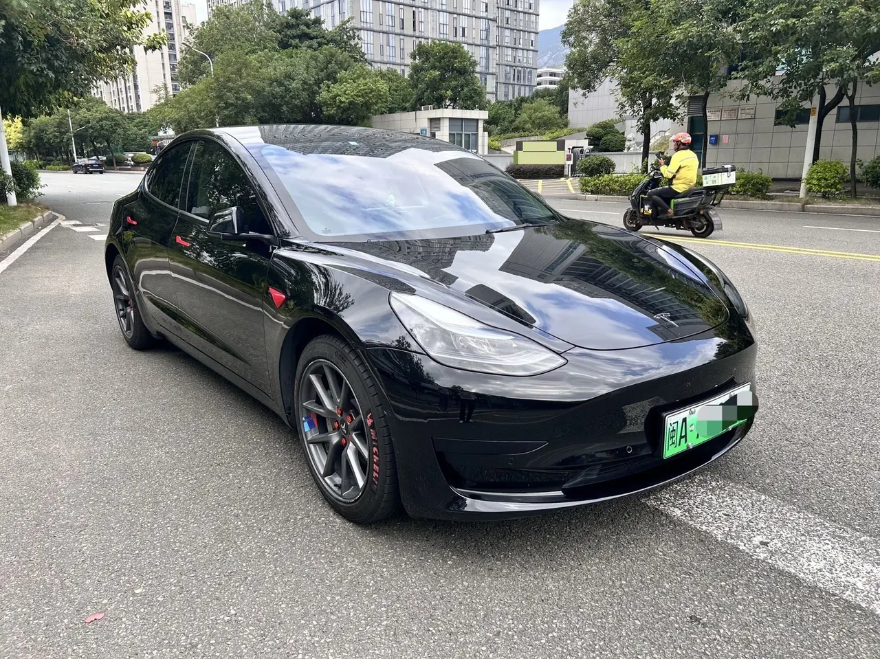 Tesla 2022 Model 3 rear-wheel drive version of automatic transmission 6