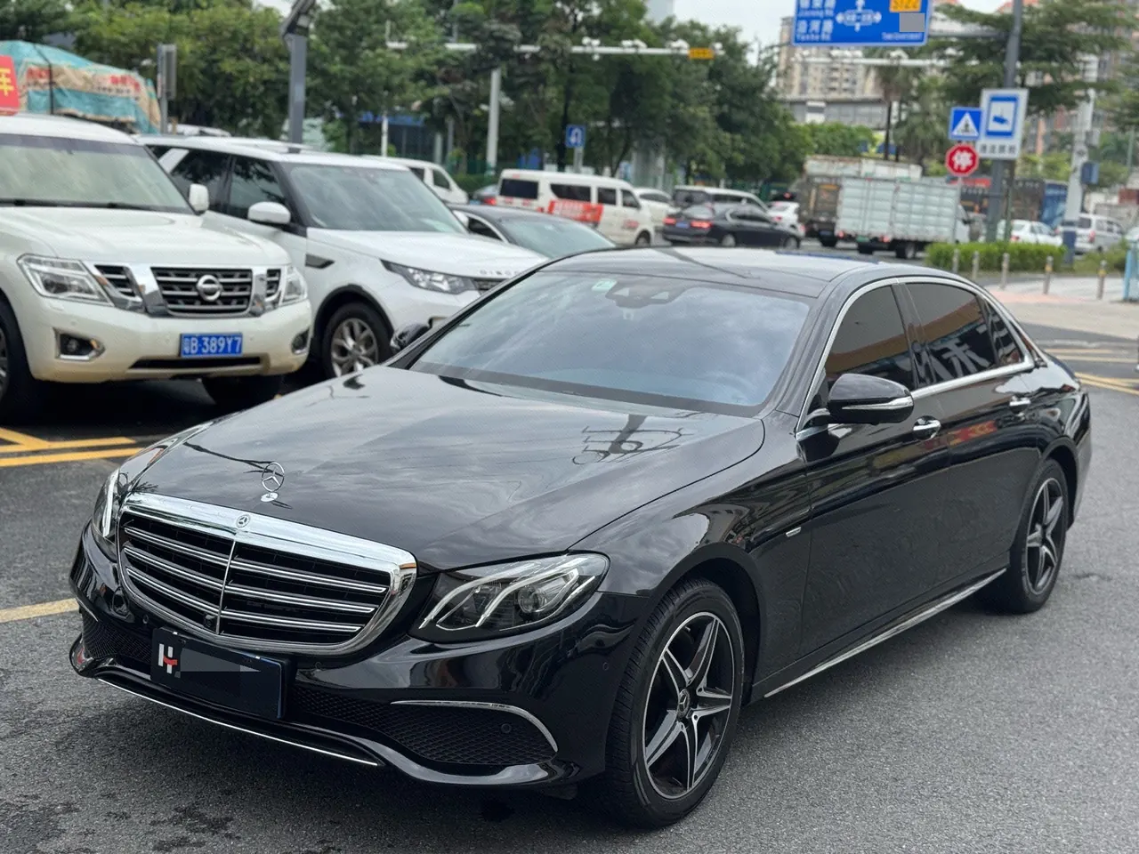 Открыть галерею: Mercedes Benz E-Class 2020 E 300 L 2.0T Sports Special Edition (Modified) Automatic Gear