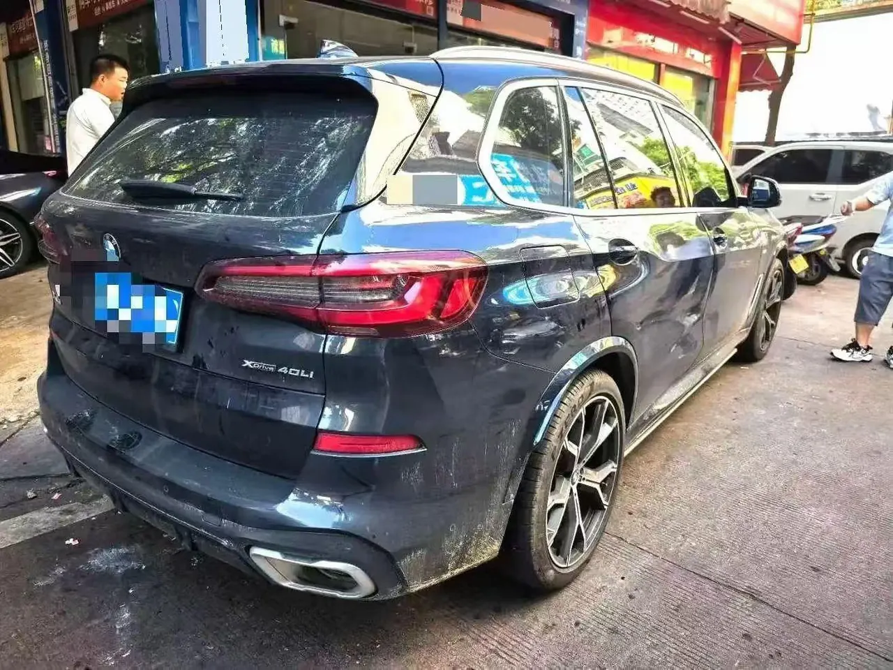 BMW 2022 X5 xDrive40Li 48V 3.0T exclusive M sports suit (modified) automatic gear 3