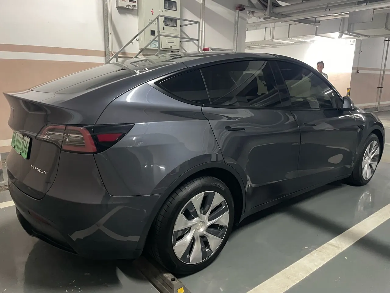 Tesla 2021 Model Y long endurance all-wheel drive version automatic transmission 7