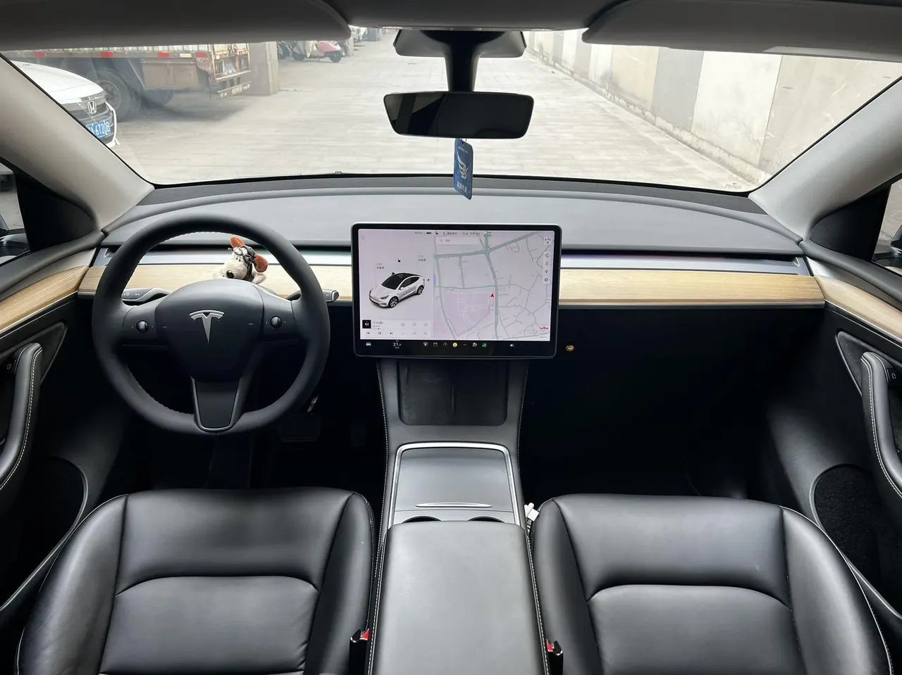 Tesla 2021 Model Y long endurance all-wheel drive version automatic transmission 4
