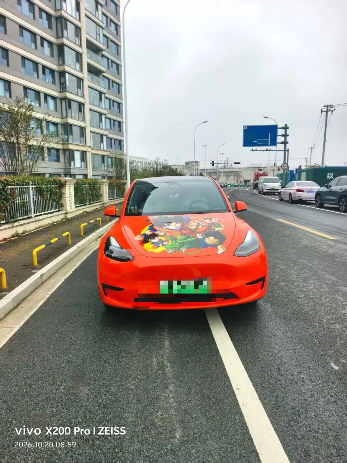 Tesla 2022 Model Y rear-wheel drive version automatic transmission 3