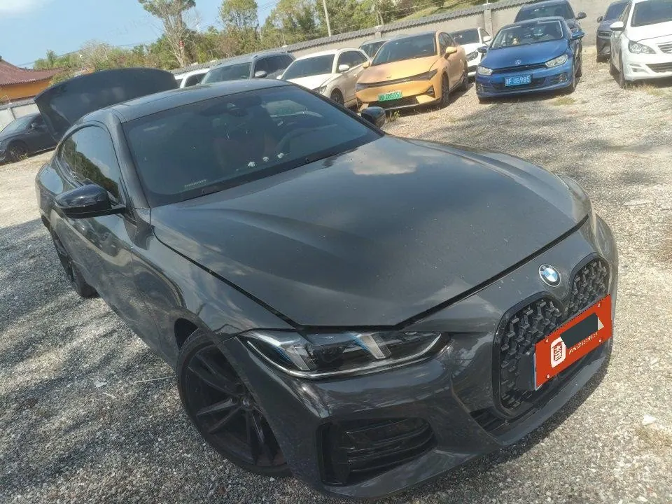 BMW 4 Series (Imported) 2022 425i Coupe 2.0T M Sports Obsidian Night Suit Automatic Gear 9