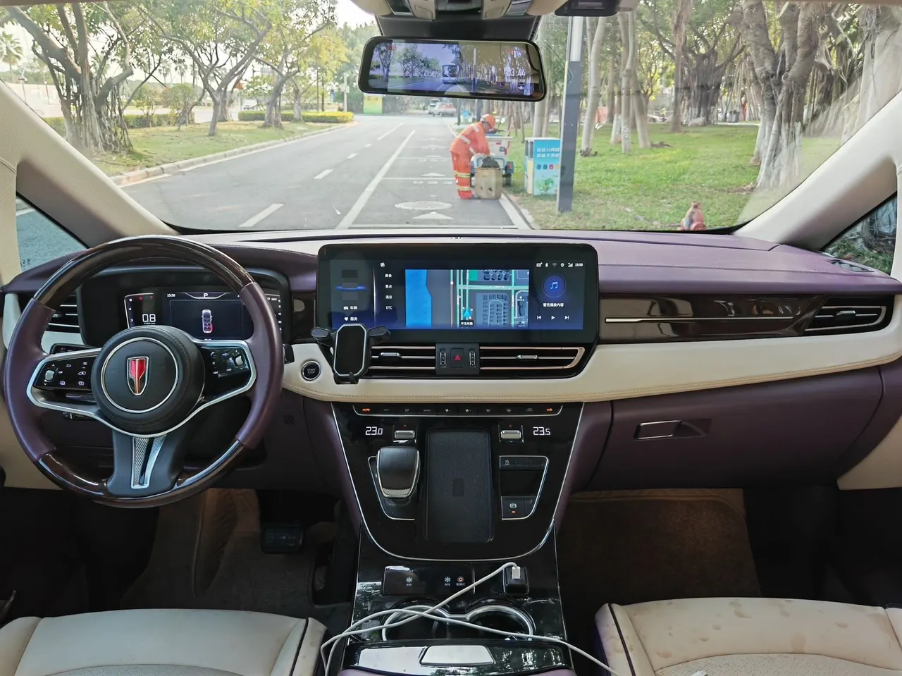 HongQi 2023 HQ9 48V 2.0T Zhilian Flag Rhyme Edition Automatic Gear 5
