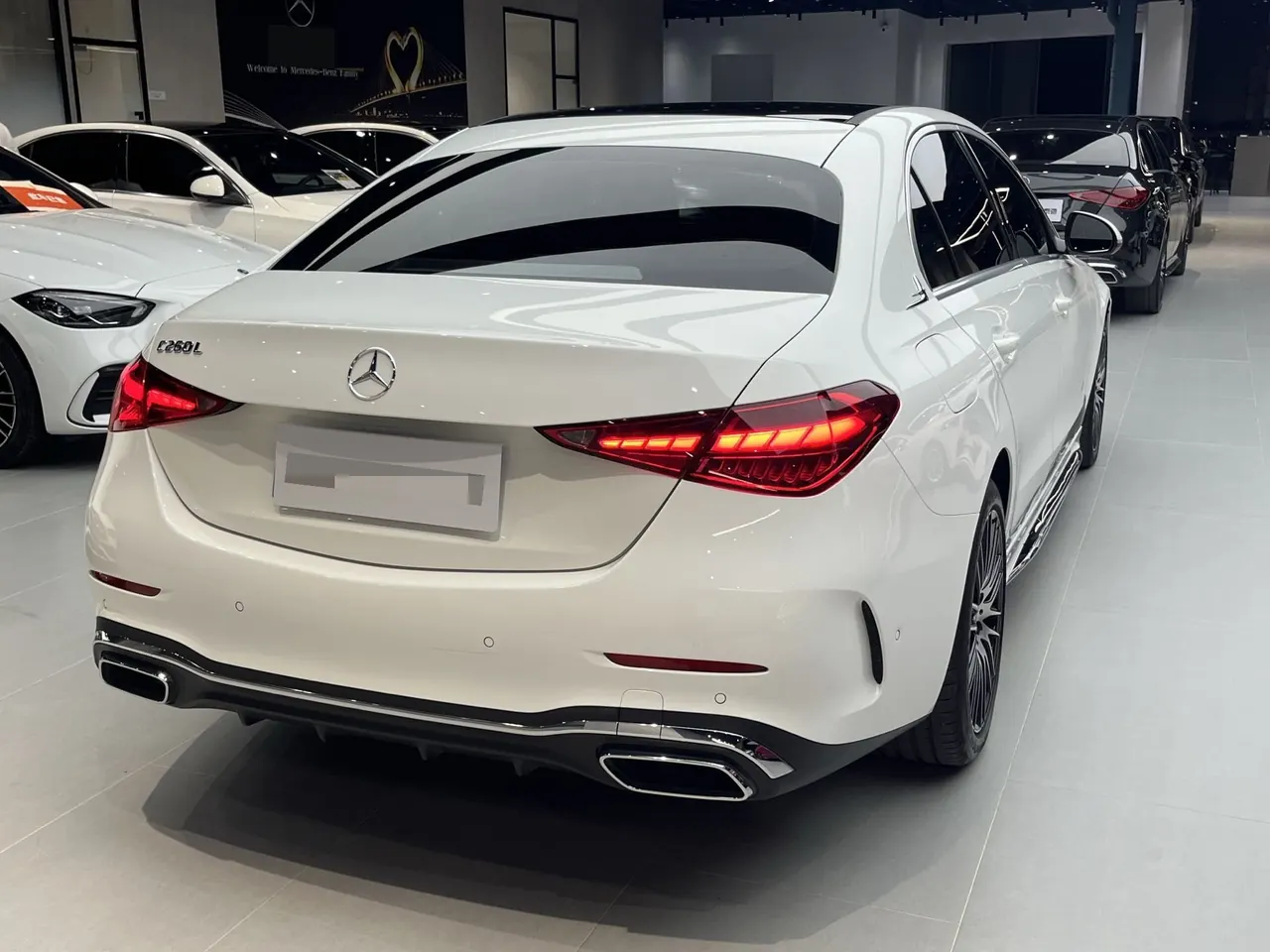 Mercedes Benz Class C 2022 C 260 L 48V 1.5T Sports Edition Automatic Gear 10