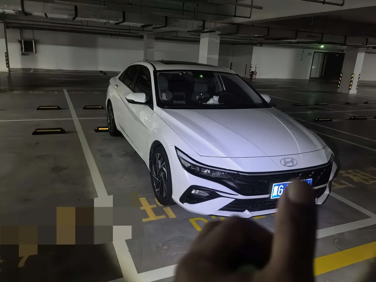 Hyundai 2023 Elantra-sedan 1.5 stepless GLX elite automatic gear 3