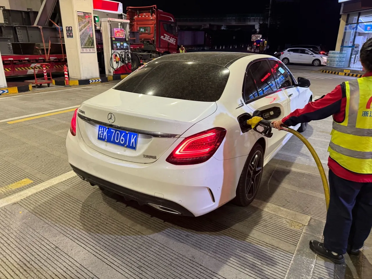 Mercedes Benz Class C 2021 C 260 L 48V 1.5T Sports Star Yao Zhen Tibetan Edition Automatic Gear 8