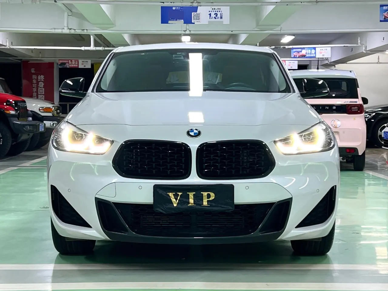 BMW 2023 X2 sDrive25i 2.0T M sports obsidian night version automatic gear 3